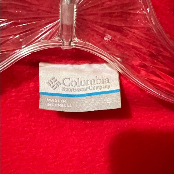 Columbia sports wear Vibrant Red Fleece Jacket - Picture 5 of 7